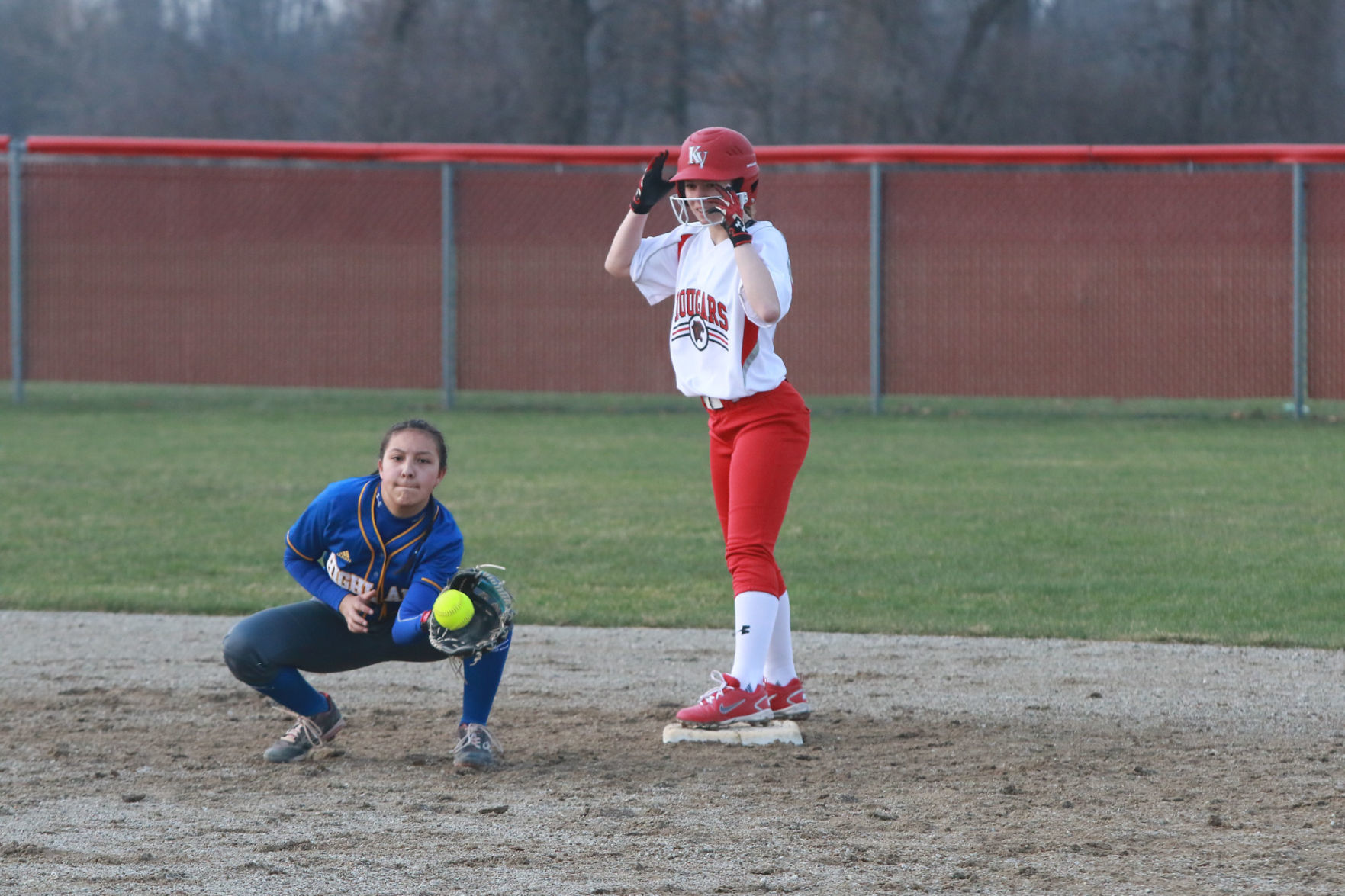 Gallery: Prep softball - Highland at Kankakee Valley